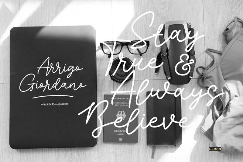 Flowing Waltz Czcionka