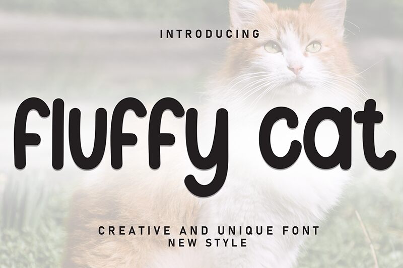 Fluffy Cat 字体