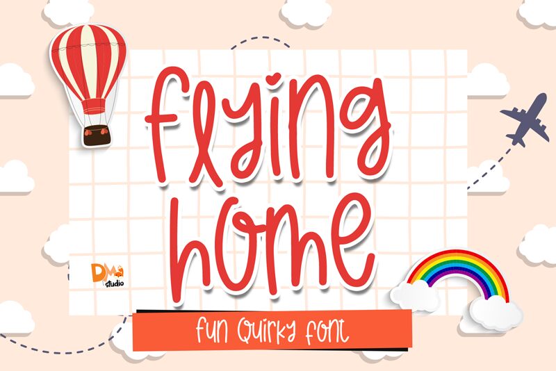 Flying Home Schriftart