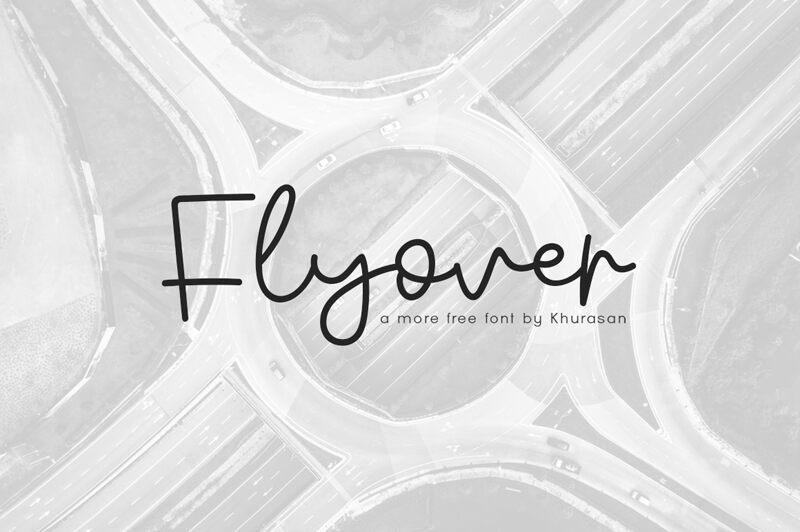 Flyover — Презентація шрифту