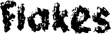 Preview of the Flakes font
