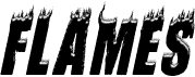 FLAMES ITALIC PERSONAL USE Bold Italic