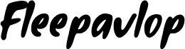 Fleepavlop Bold