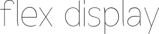 FlexDisplay-Thin