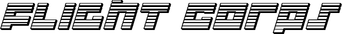 Flight Corps Chrome Italic