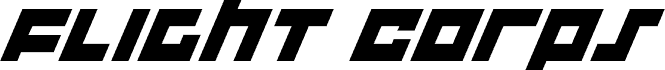 Flight Corps Super Italic