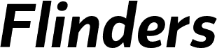 Flinders Trial Bold Italic font