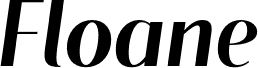 Floane Bold Italic
