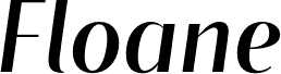 Floane Regular Italic