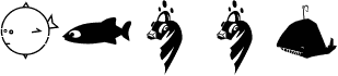 Náhled písma Flood Icons