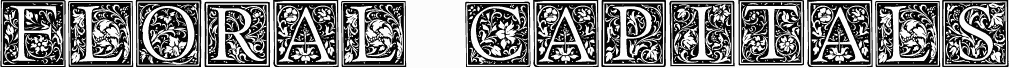 Floral Capitals Regular