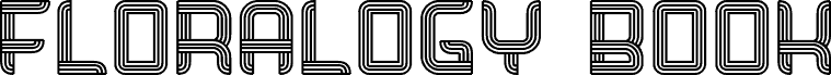 Floralogy Book Regular font