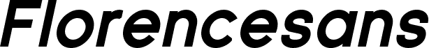 Florencesans Black Italic