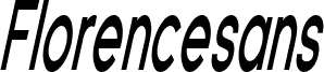 Florencesans Comp Bold Italic