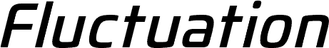 Fluctuation Light Italic