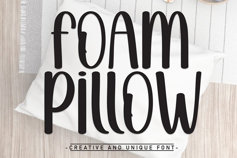 Foam Pillow الخط 