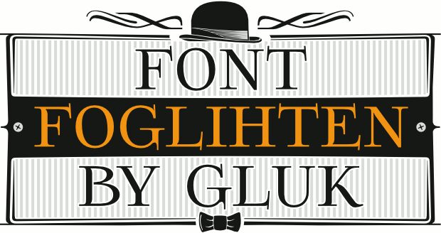 Foglihten Schriftart