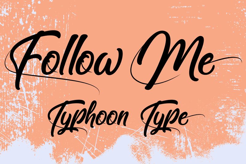 Follow me Font