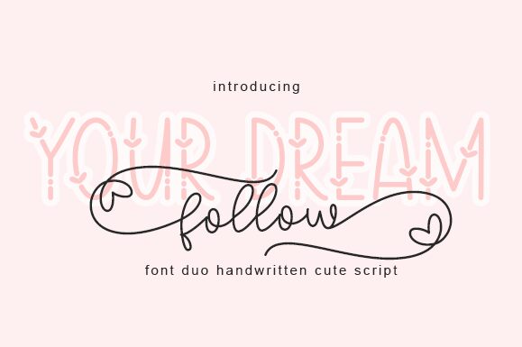 Follow font