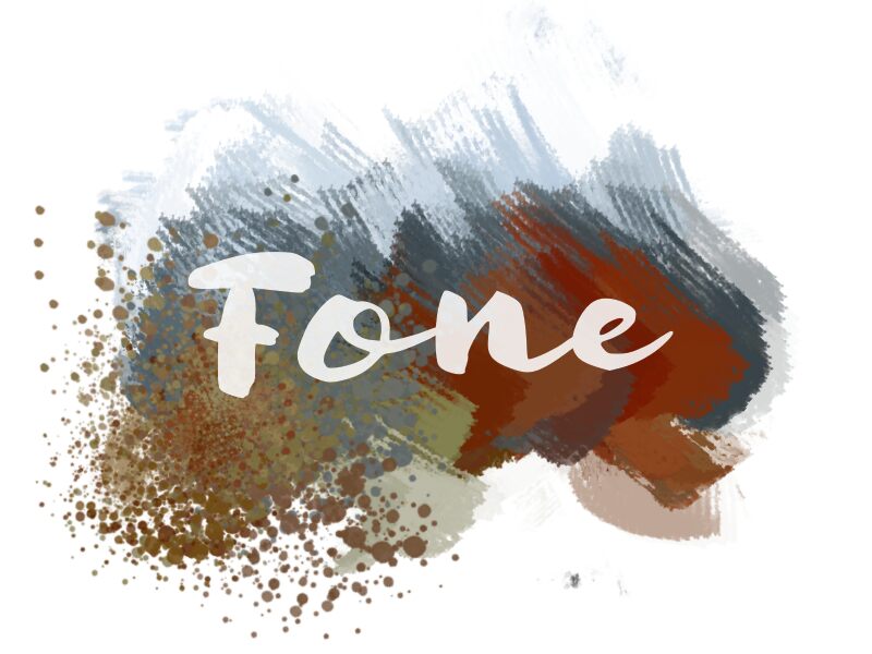 f Fone Schriftart