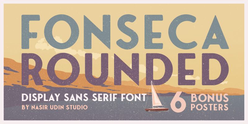 Fonseca Rounded Schriftart