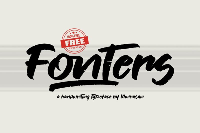 Fonters Schriftart