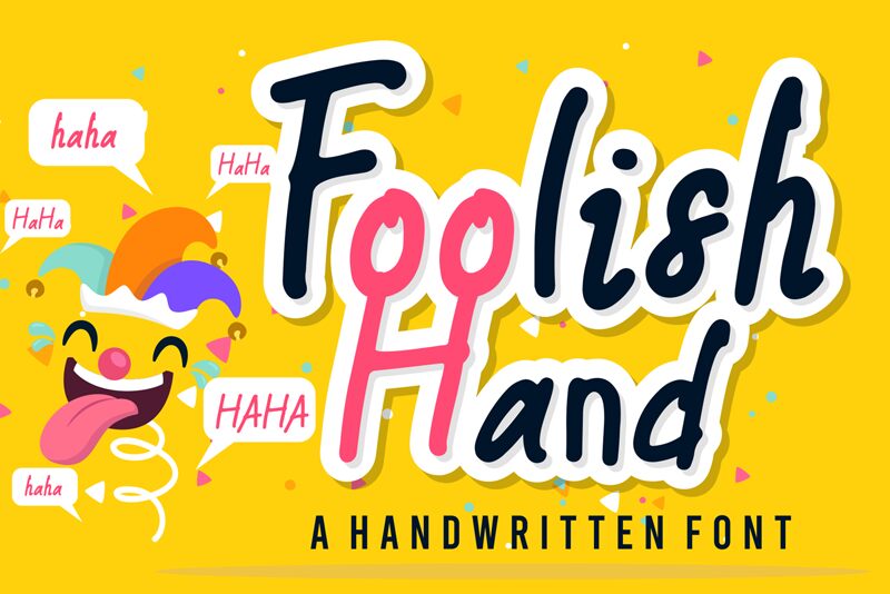 Foolish Hand Czcionka