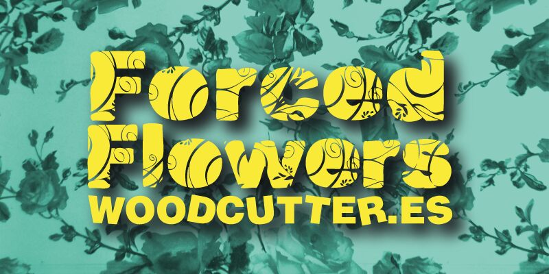 Forced Flowers Czcionka