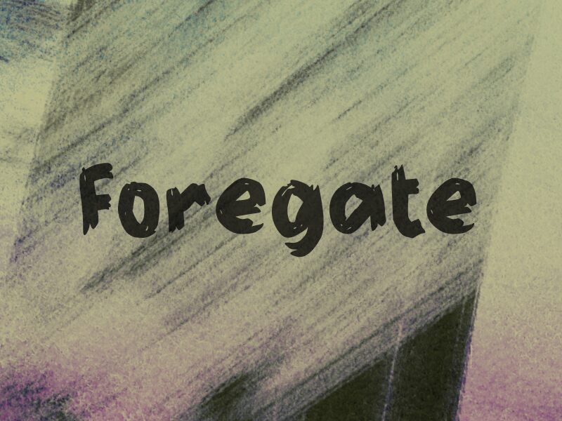 Foregate Schriftart