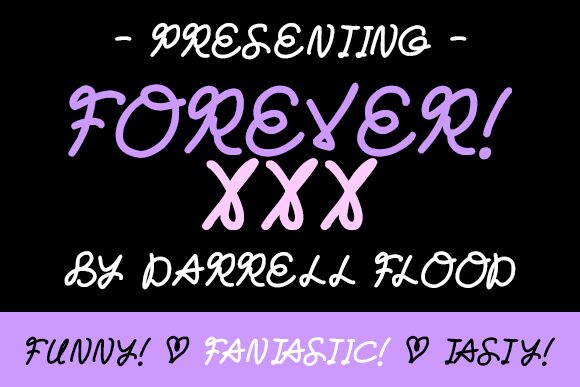 Forever Czcionka