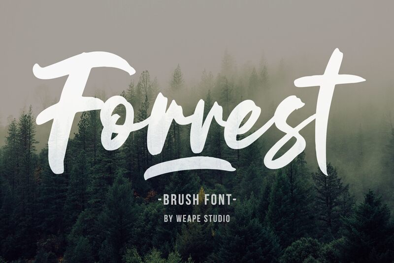 Forrest Schriftart
