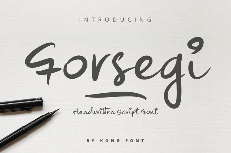 Forsegi Schriftart
