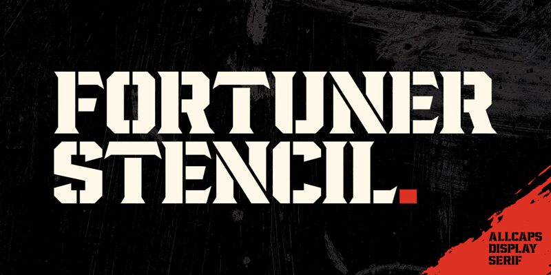 Fortuner Schriftart