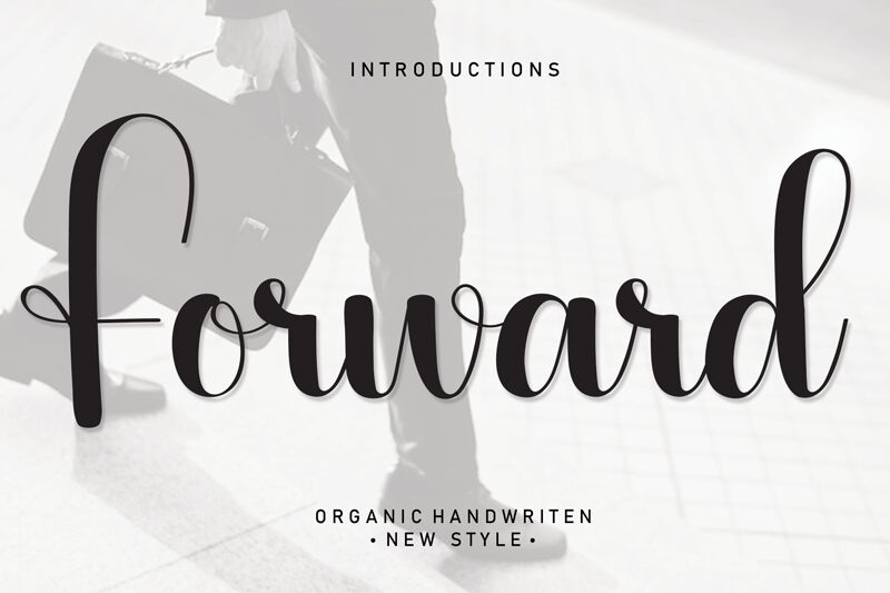 Forward Шрифт