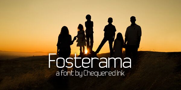 Fosterama Schriftart