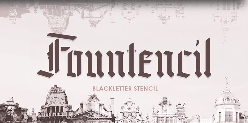 Fountencil Carattere