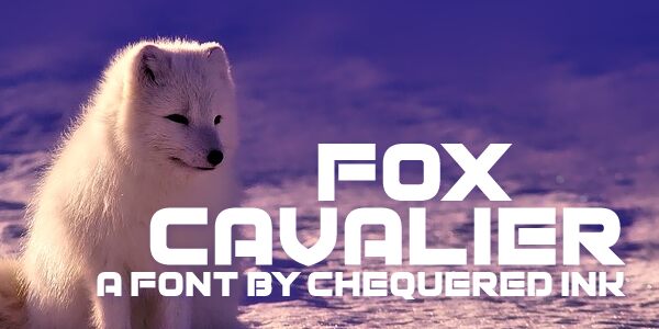 Fox Cavalier Druh písma