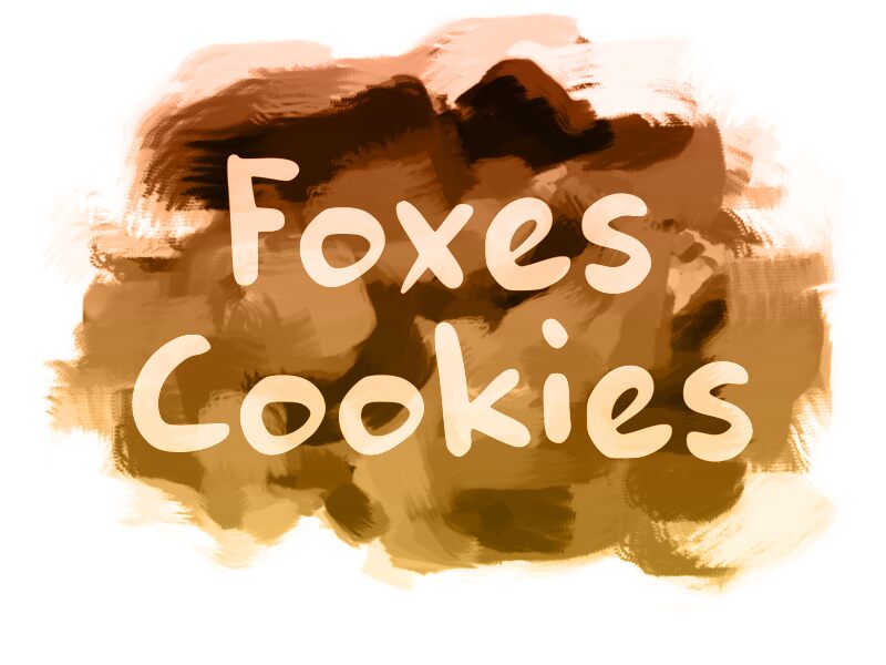 f Foxes Cookies الخط