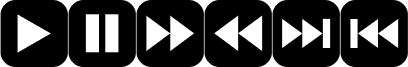font bottons music