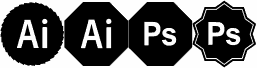 Font Photoshop Illustrator