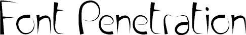 FontPenetration