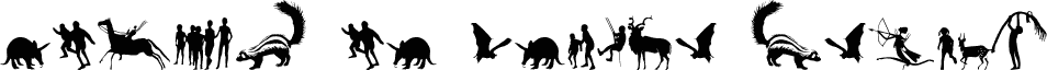 Fonts of Afrika Sample