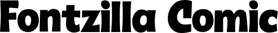 Fontzilla Comic шрифт