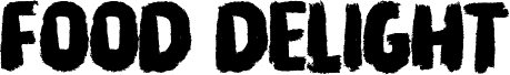 Food Delight шрифт
