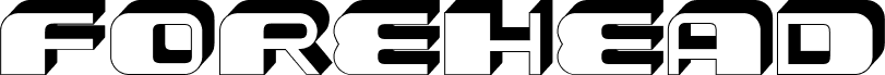 Forehead 1 Regular font | Fonts2u.com