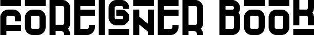 Foreigner Book Regular
