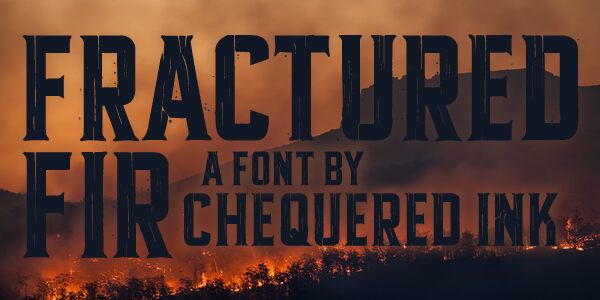 Fractured Fir Шрифт