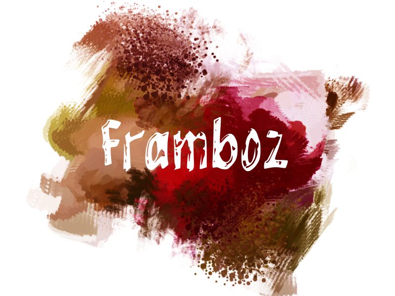 f Framboz Czcionka