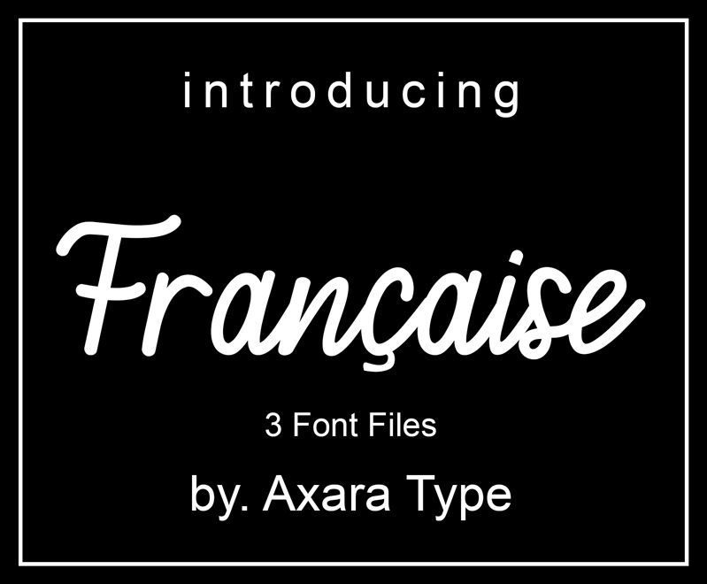 Francaise Czcionka