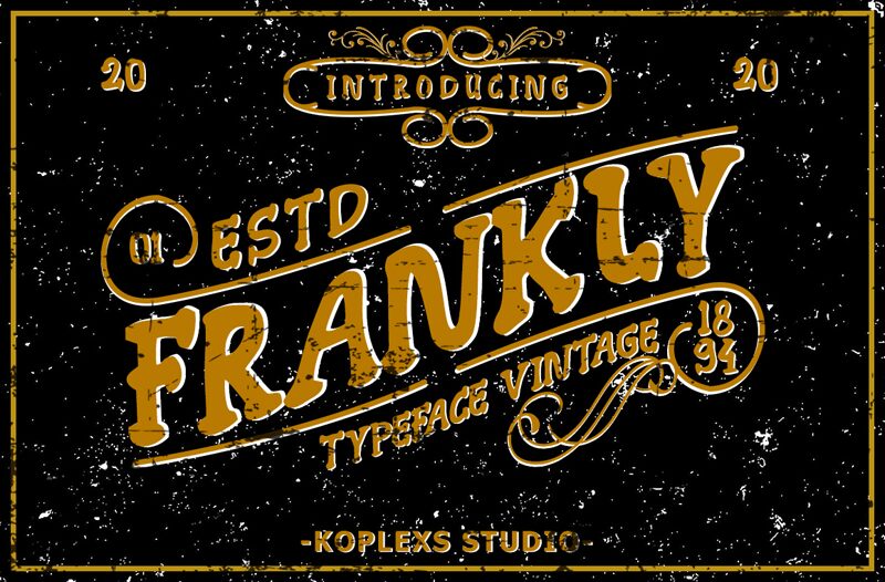 Frankly Schriftart